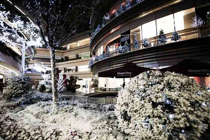 istanbul guided tours kanyon shopping mall snow