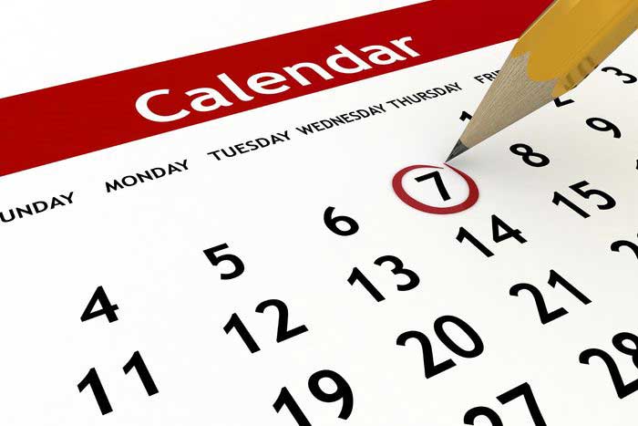 Calendar of guide Ensar istanbul tours guide calendar