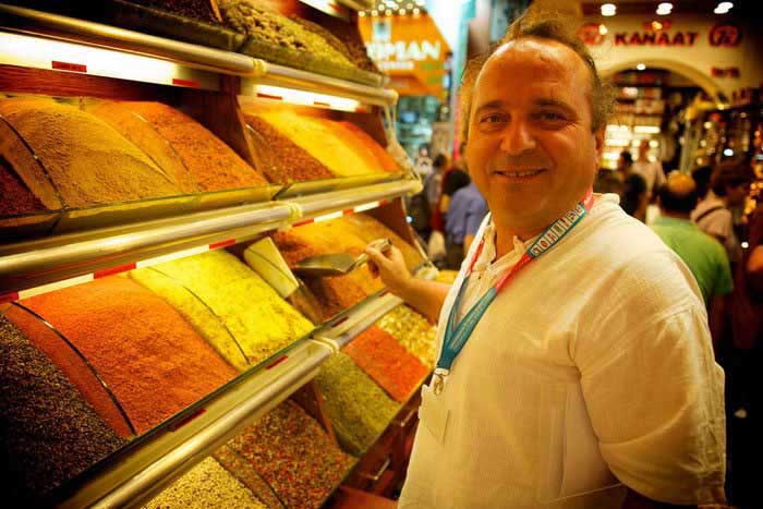 local guide istanbul spice market ensar guide
